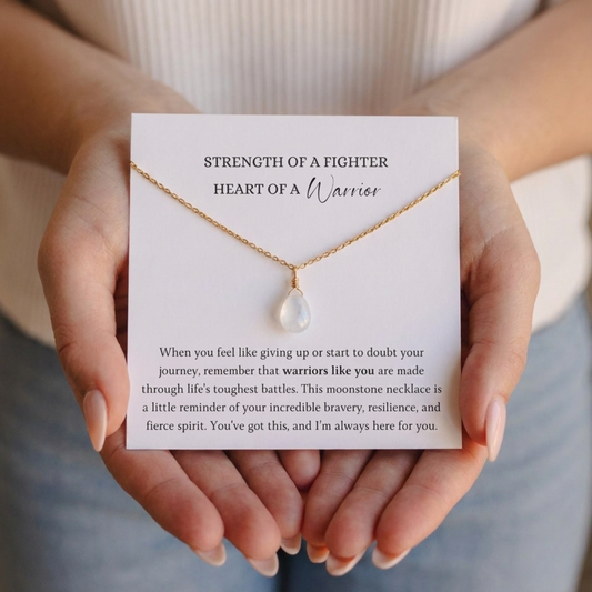 Warrior Moonstone Necklace