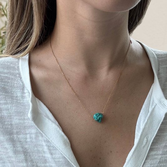 Turquoise Gemstone Necklace