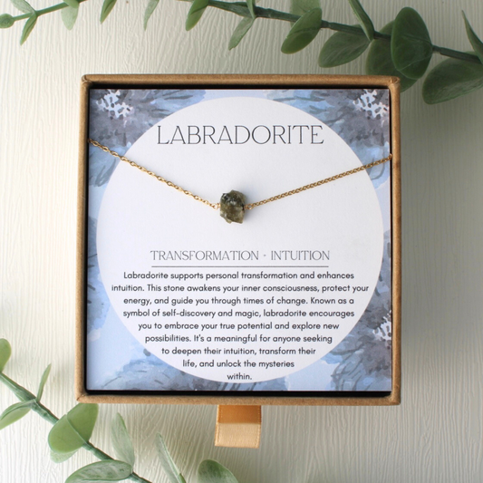 Labradorite Gemstone Necklace
