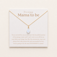 Mama To Be Moonstone Necklace