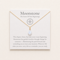 New Beginnings Moonstone Necklace