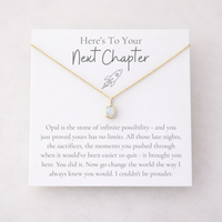 Your Next Chapter Opal Necklace