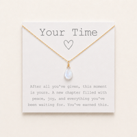 Your Time Moonstone Necklace
