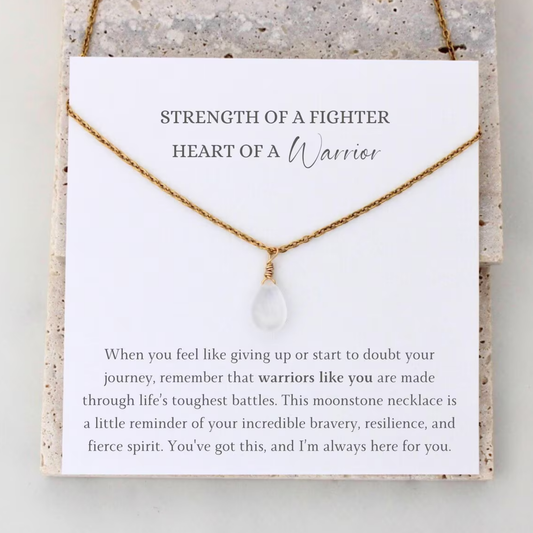 Warrior Moonstone Necklace