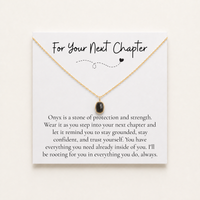 For You Next Chapter Onyx Necklace