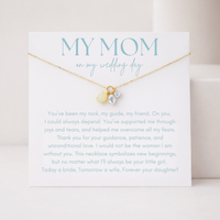 Mother of The Bride Moonstone Necklace