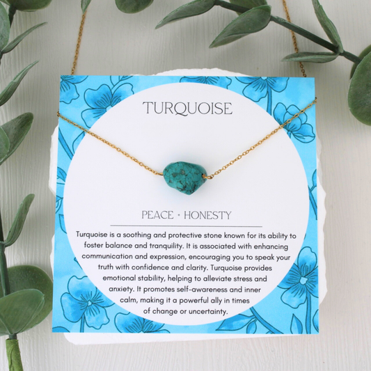 Turquoise Gemstone Necklace