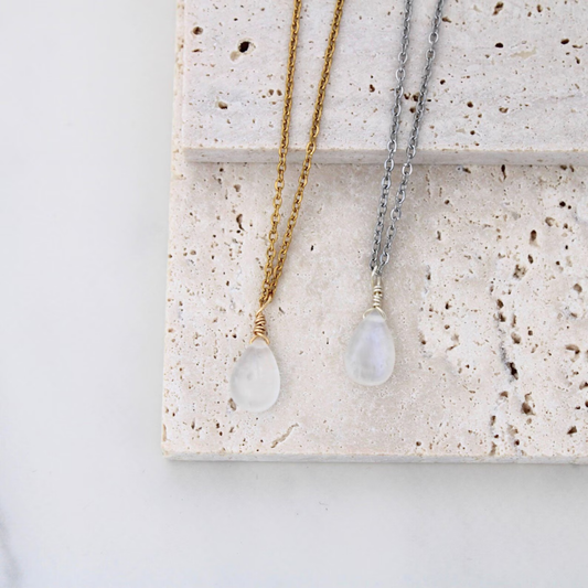 New Beginnings Moonstone Necklace