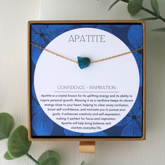 Apatite Gemstone Necklace